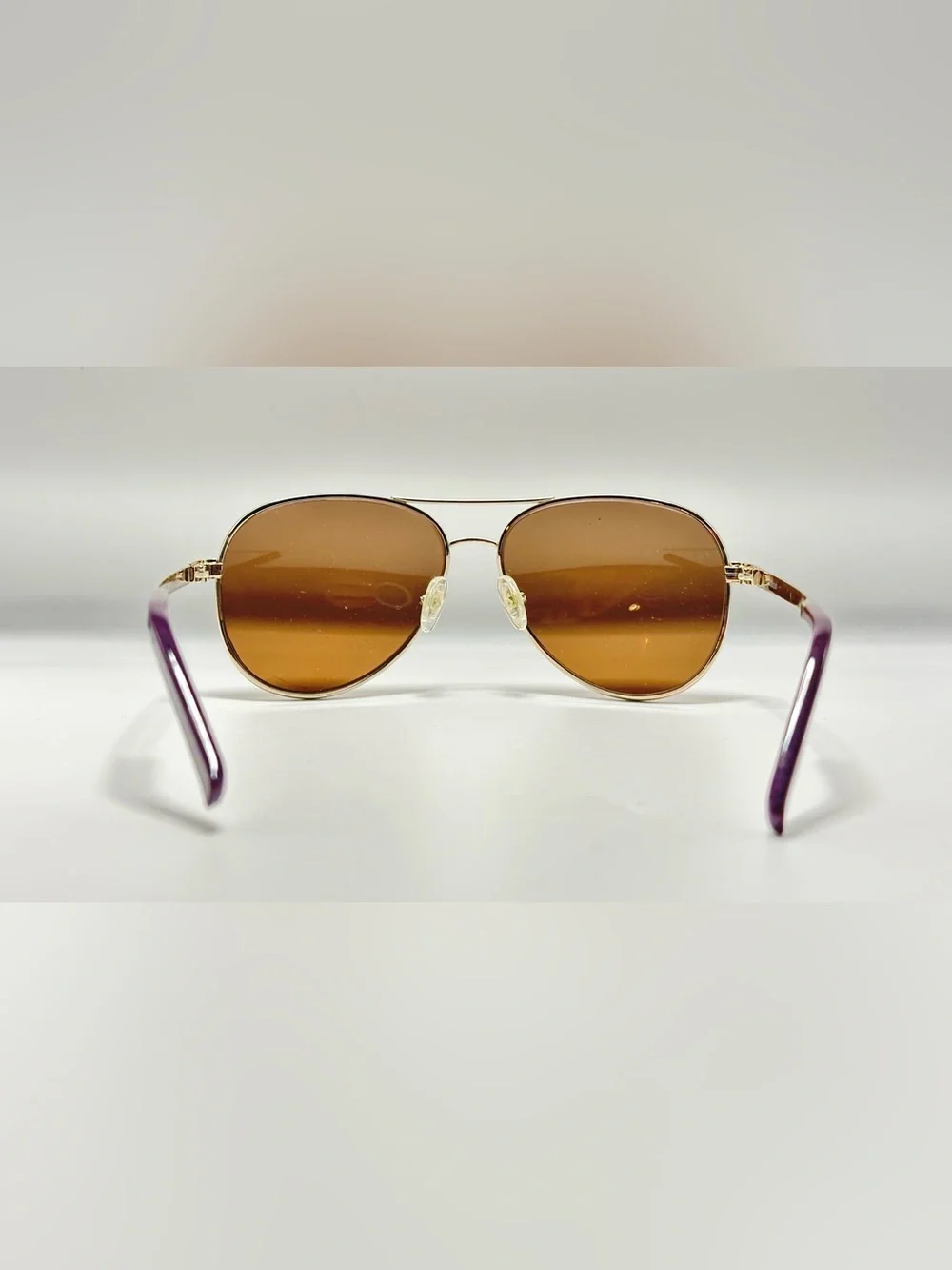 Polaroid PLD4000/S Gold Purple Pilot Sunglasses Frames Only